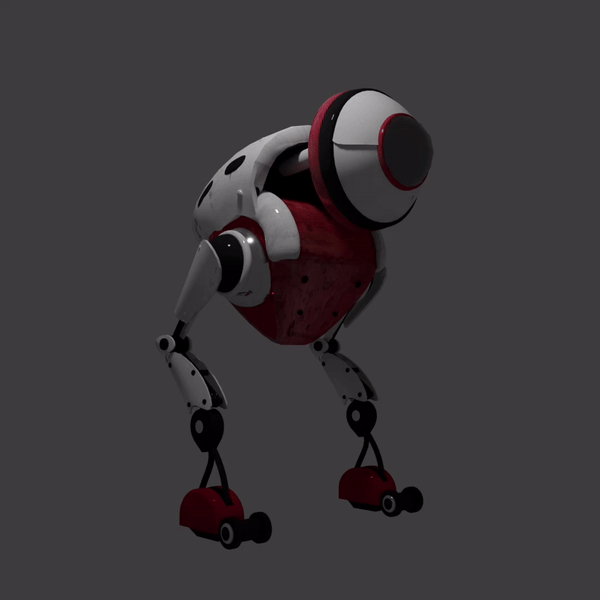 red robot